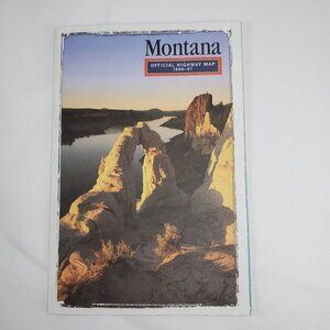 Vintage MONTANA Official Highway Map 1996-1997